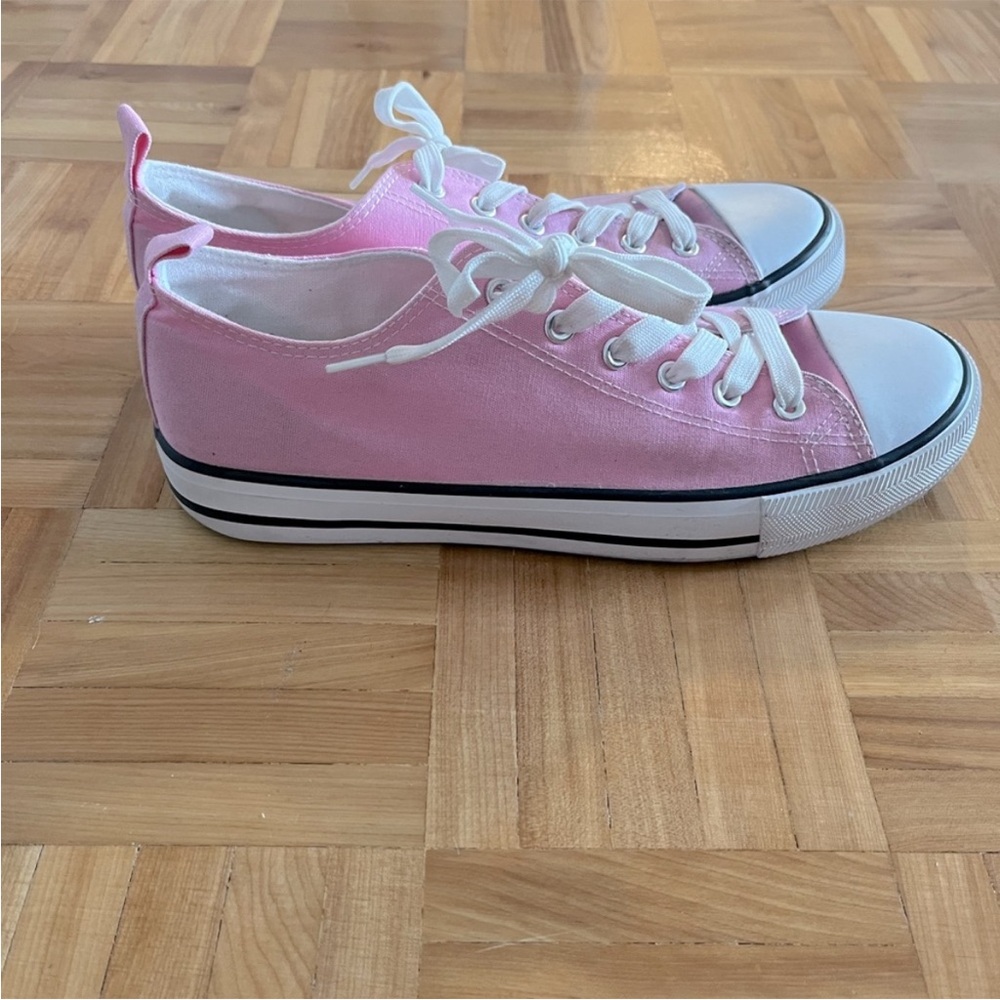 Primark Pink Canvas Sneakers